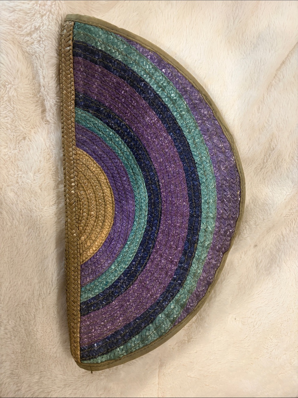 Fan Shaped Summer Clutch